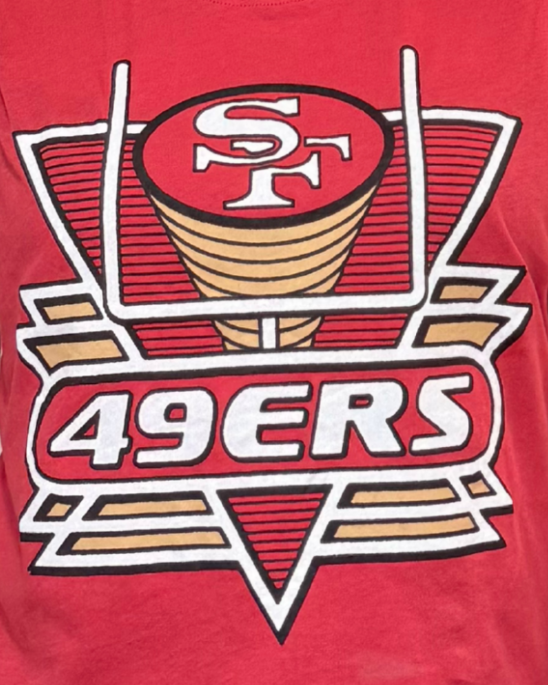 49ERS FIELD GOAL TANK IN LICORICE