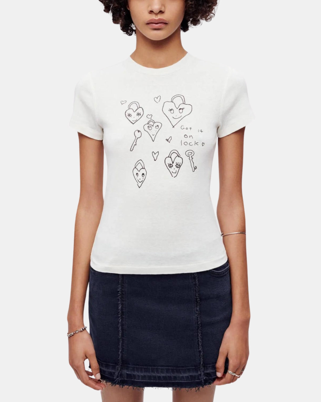 90S "BABY HEARTS" TEE