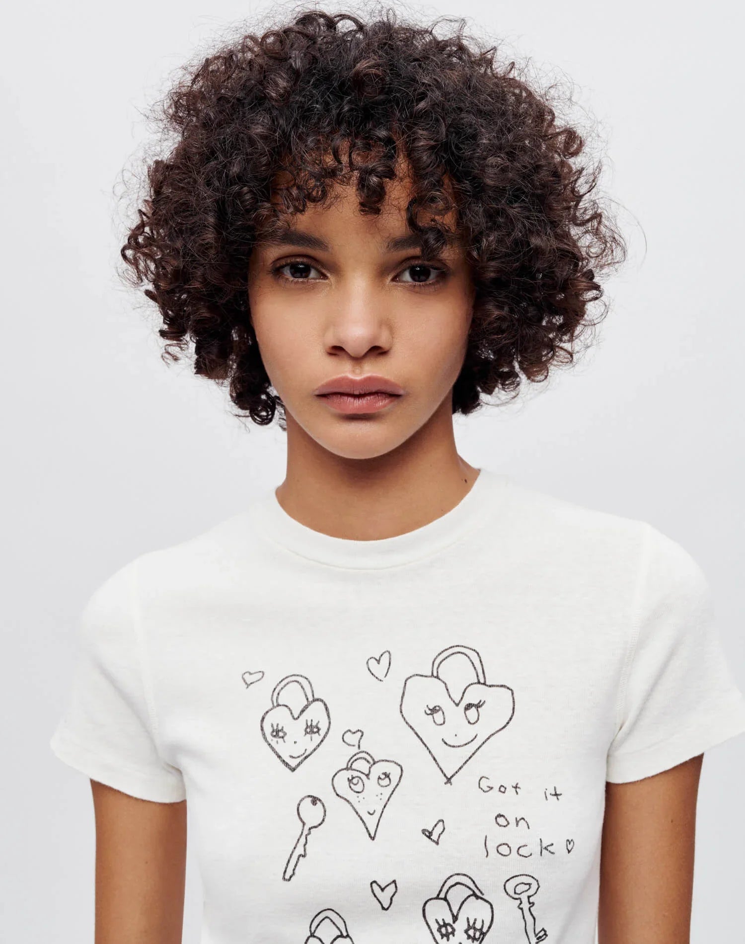 90S "BABY HEARTS" TEE