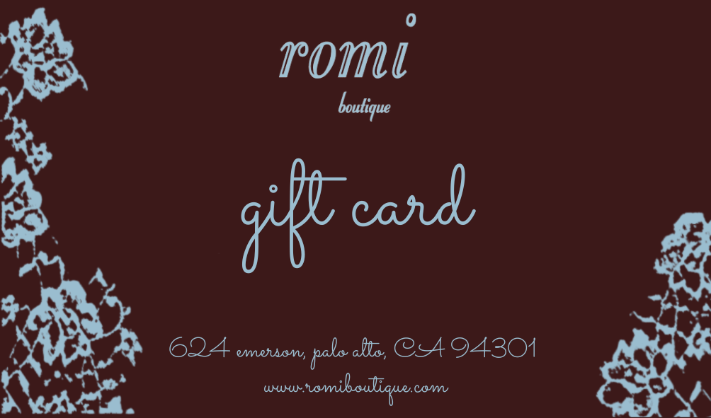 E-Gift card