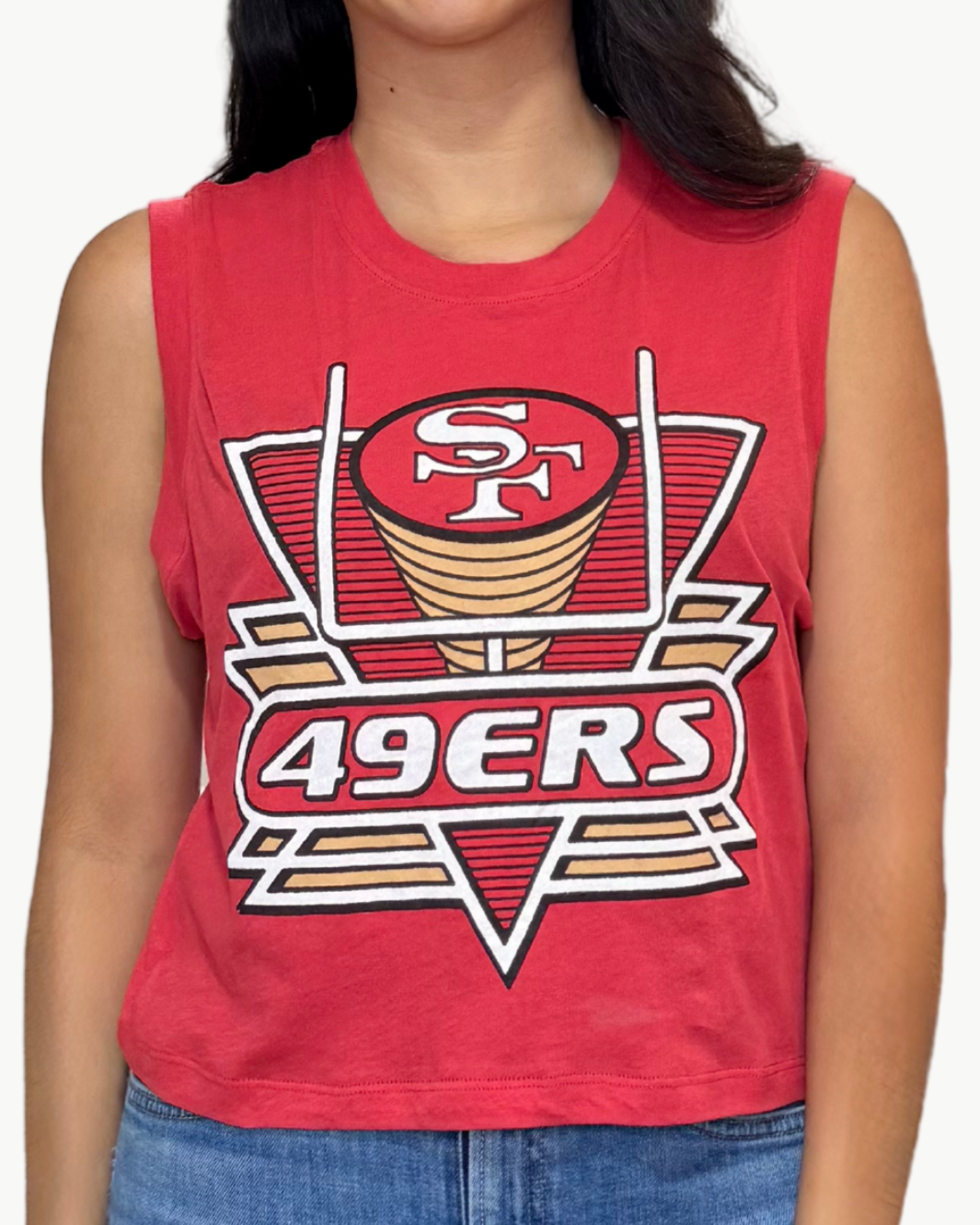 49ERS FIELD GOAL TANK IN LICORICE