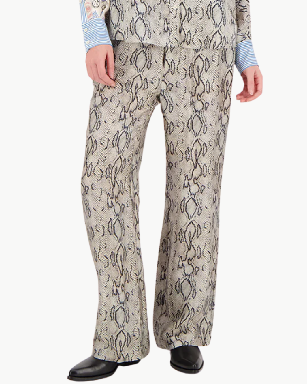 BAILEY STRAIGHT LEG PANT IN SNAKE