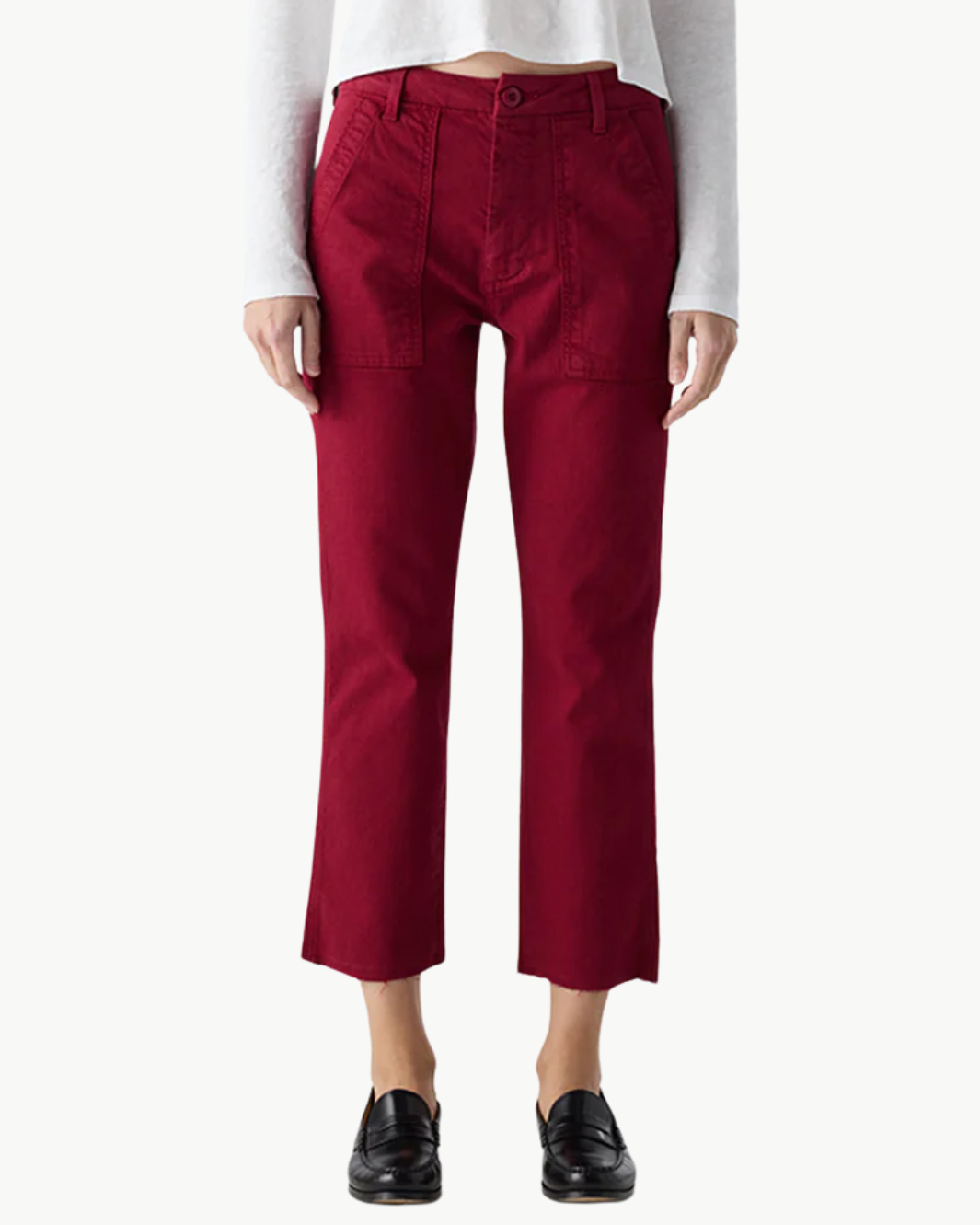 EASY ARMY TROUSER IN PINOT