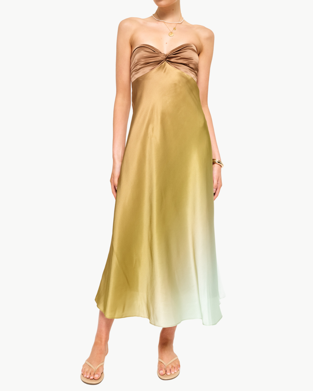 AVEIRO DRESS IN OASIS OMBRE