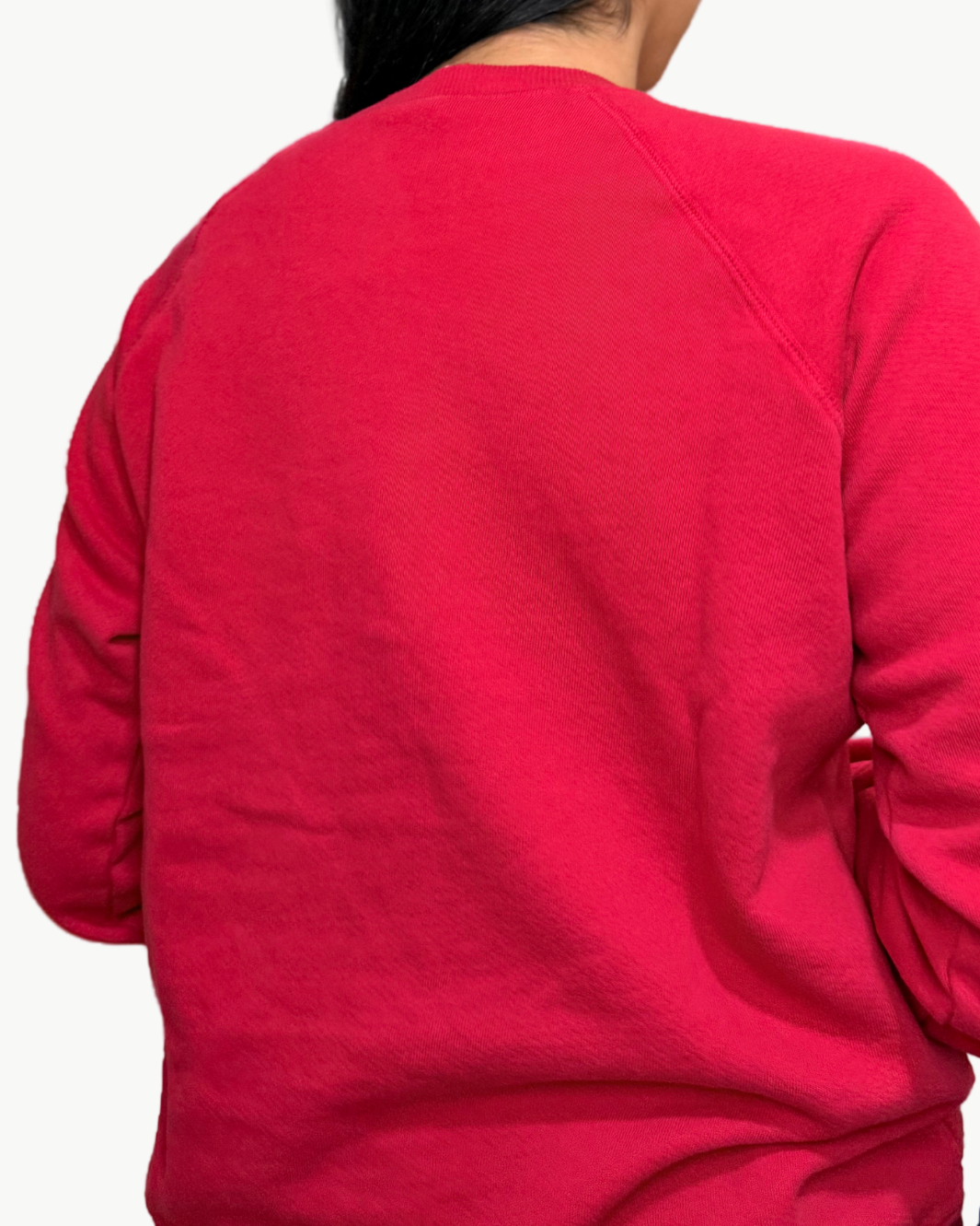 49ERS CREW SWEATSHIRT IN RED/GOLD