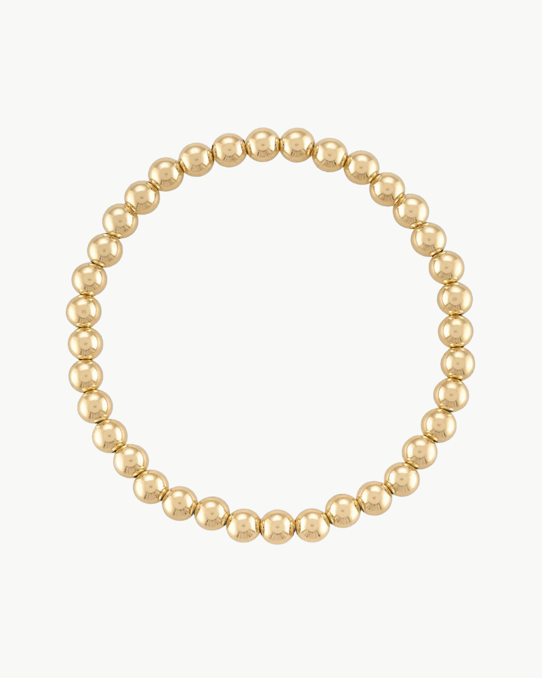 5MM BALL BRACELET IN GOLD
